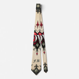 A gothic romance. An ornate, gothic-style Tie