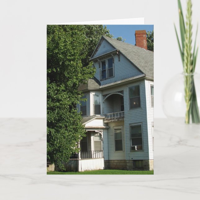 A Grand Old House Card (Front)