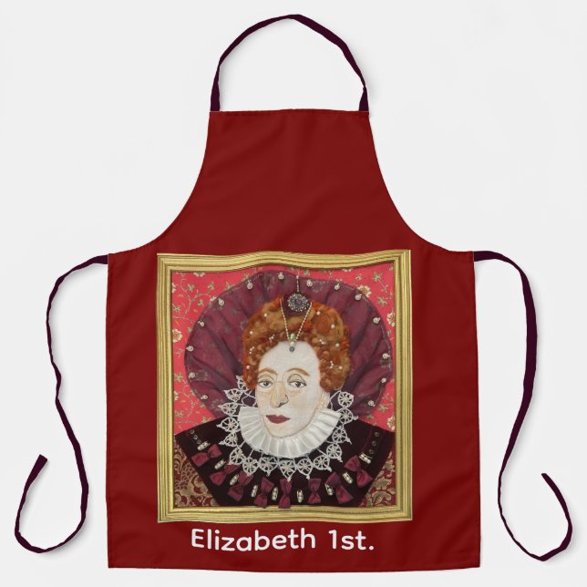 A grand queen  apron (Front)