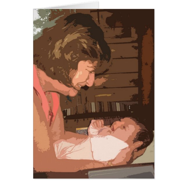 A Grandmother's Love - Card (Front)