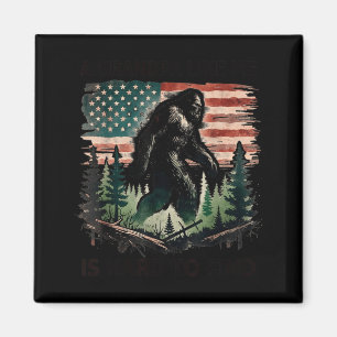 A Grandpa Like is Hard to Find Bigfoot Dad Fathers Magnet