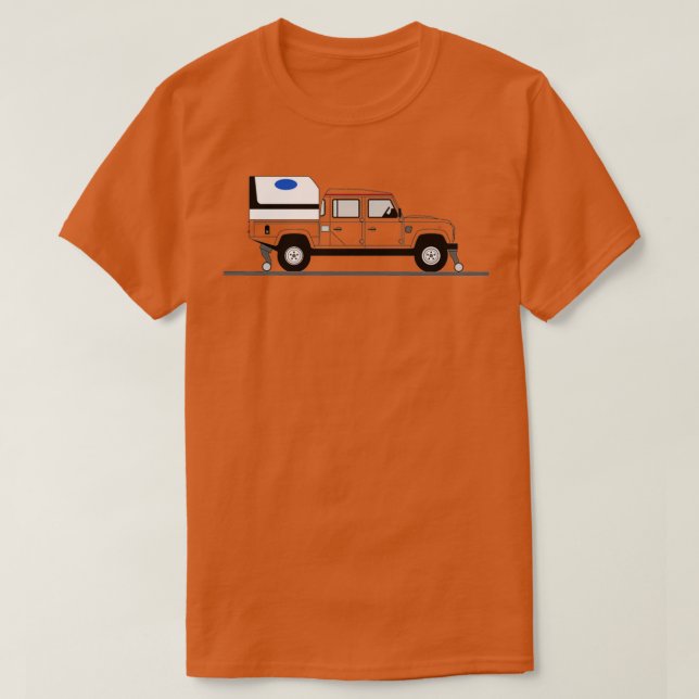 A Graphical Interpretation of the Defender 130 Dou T-Shirt (Design Front)