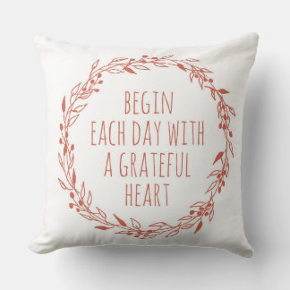 A Grateful Heart Cushion