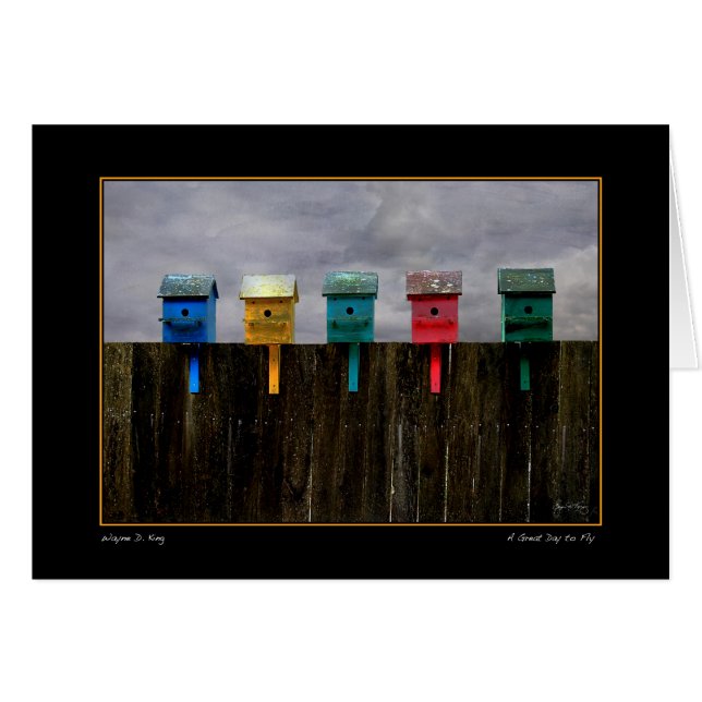 A Great Day to Fly - Card (Front Horizontal)