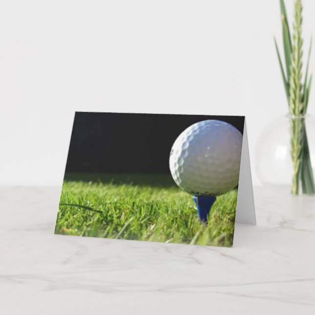 A great golf card to enjoy (Front)
