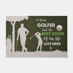 A Great Golfer And The Best Score Funny Mat