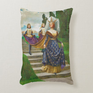A Great Lady, c. 1910 by John Collier Decorative Cushion