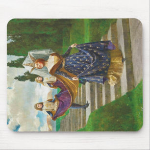 A Great Lady, c. 1910 by John Collier Mouse Pad