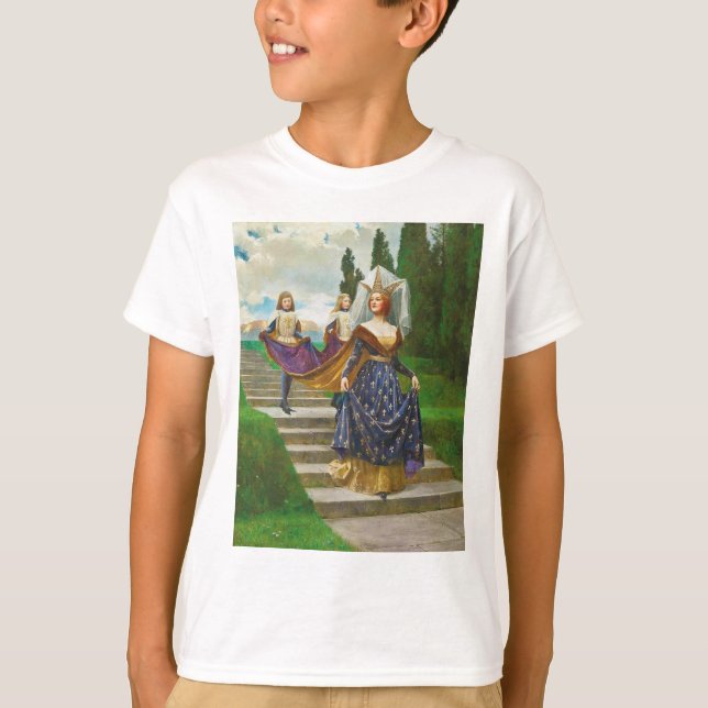 A Great Lady, c. 1910 by John Collier T-Shirt (Front)