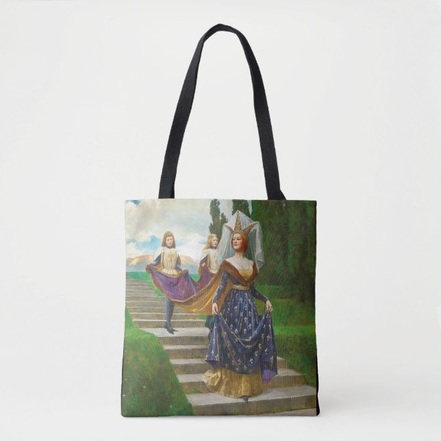 A Great Lady, c. 1910 by John Collier Tote Bag (Front)