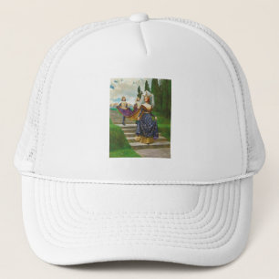 A Great Lady, c. 1910 by John Collier Trucker Hat