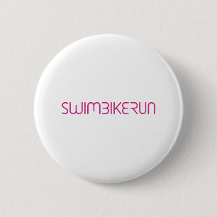 A great Triathlon gift for your friend or family 6 Cm Round Badge