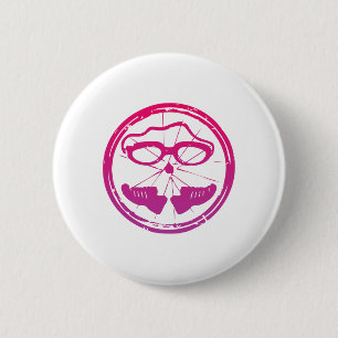 A great Triathlon gift for your friend or family 6 Cm Round Badge