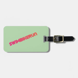 A great Triathlon gift for your friend or family Luggage Tag