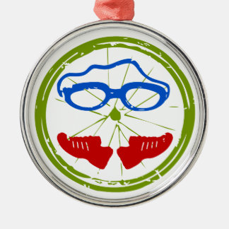 A great Triathlon gift for your friend or family Metal Tree Decoration