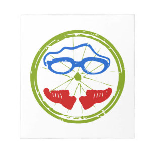 A great Triathlon gift for your friend or family Notepad
