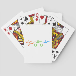 A great Triathlon gift for your friend or family Playing Cards