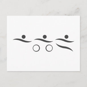 A great Triathlon gift for your friend or family Postcard