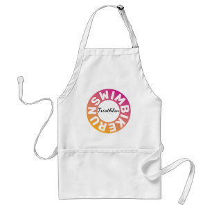 A great Triathlon gift for your friend or family Standard Apron