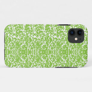 a green and white abstract background Case-Mate iPhone case