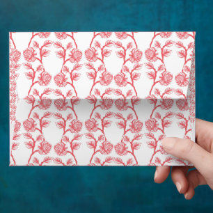 a green and white abstract background envelope