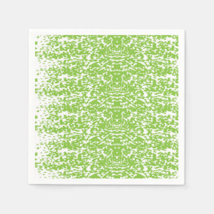 a green and white abstract background napkin