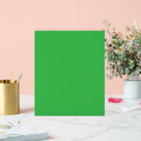 a green background with a white border