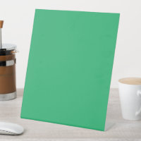 a green background with a white border