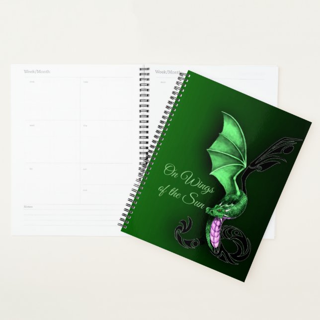 A Green Dragon Planner (Display)