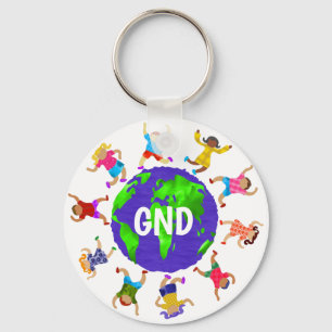 A Green New Deal For Our Future Key Ring