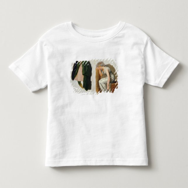 A green toga and Camille Toddler T-Shirt (Front)