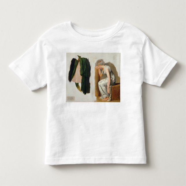 A green toga and Camille Toddler T-Shirt (Front)