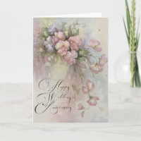 A Greeting Card for a Wedding Anniversary