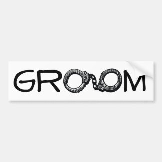 A Groom's Life Sentence Bumper Sticker