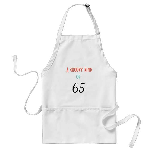 A groovy kind of 65 standard apron (Front)
