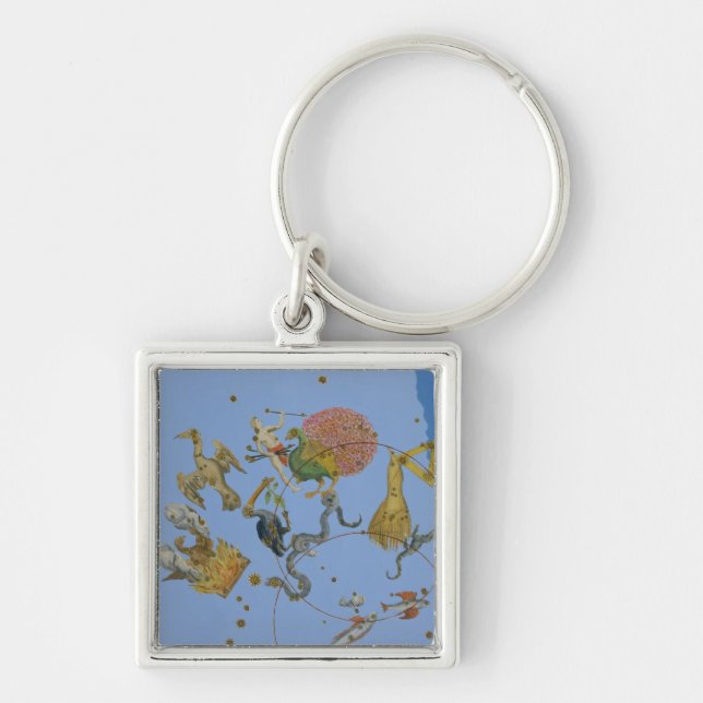 A group of constellations from 'Uranometria' by Jo Key Ring (Front)