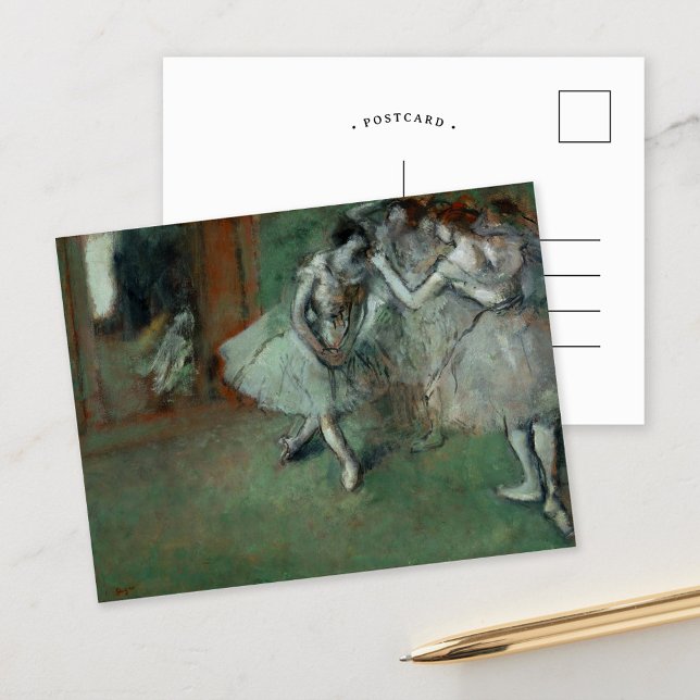 A Group of Dancers | Edgar Degas Postcard (Creator Uploaded)