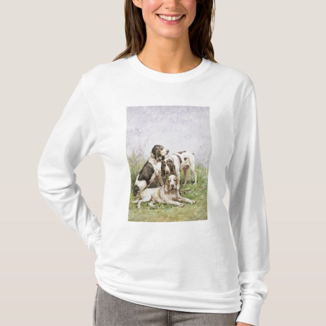 A Group of French Hounds T-Shirt (Front)