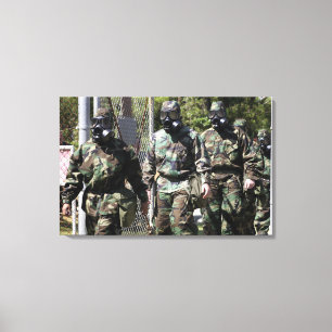 A group of Solar Challenge participants Canvas Print
