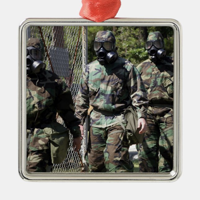 A group of Solar Challenge participants Metal Tree Decoration (Front)