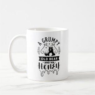 A Grumpy Old Bear And His Honey Coffee Mug
