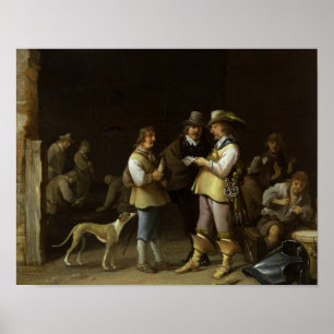 A Guardroom Interior Poster
