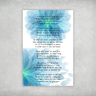 A Guiding Light: Poetic Tribute to Mum Poster