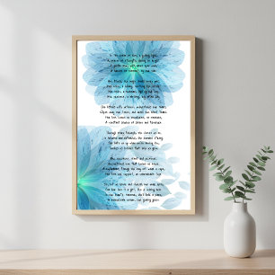 A Guiding Light: Poetic Tribute to Mum Poster