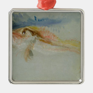 A Gurnard Metal Tree Decoration