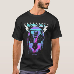 A GYM BAT - WORKOUT EXERCISE FUN VIBES T-Shirt