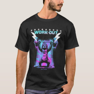 A GYM SLOTH - WORKOUT EXERCISE FUN VIBES T-Shirt