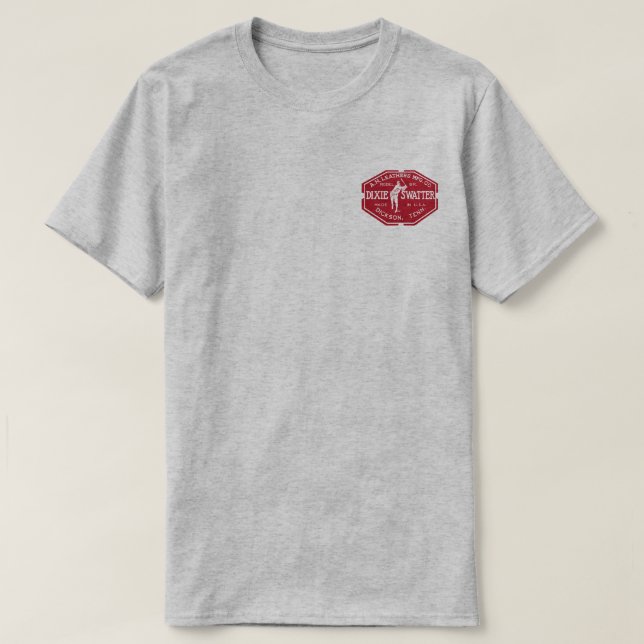 A.H. Leathers Dixie Swatter Baseball Dickson TN. T-Shirt (Design Front)