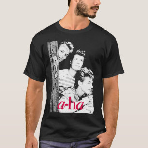 a-ha band 80s retro classic tshirt design Classic