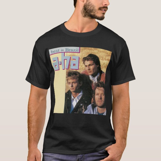 A-ha - Best in Brazil album 1989 T-Shirt (Front)